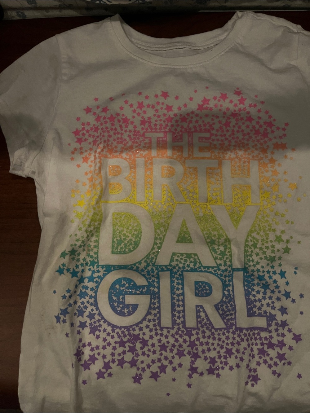 Birthday Girl T-shirt size 7/8